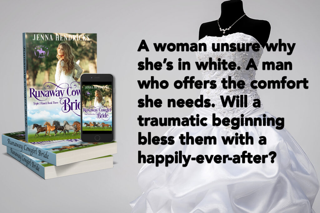 Runaway Cowgirl Bride Banner